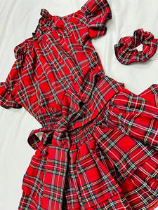 Tartan 4 piece set