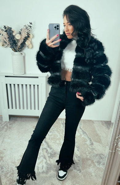 Catrina Faux Fur Fluffy Jackets