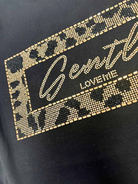 Sequin Gentle Love Me Tshirts