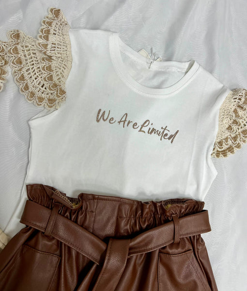 We Are Limited Frill Tshirts